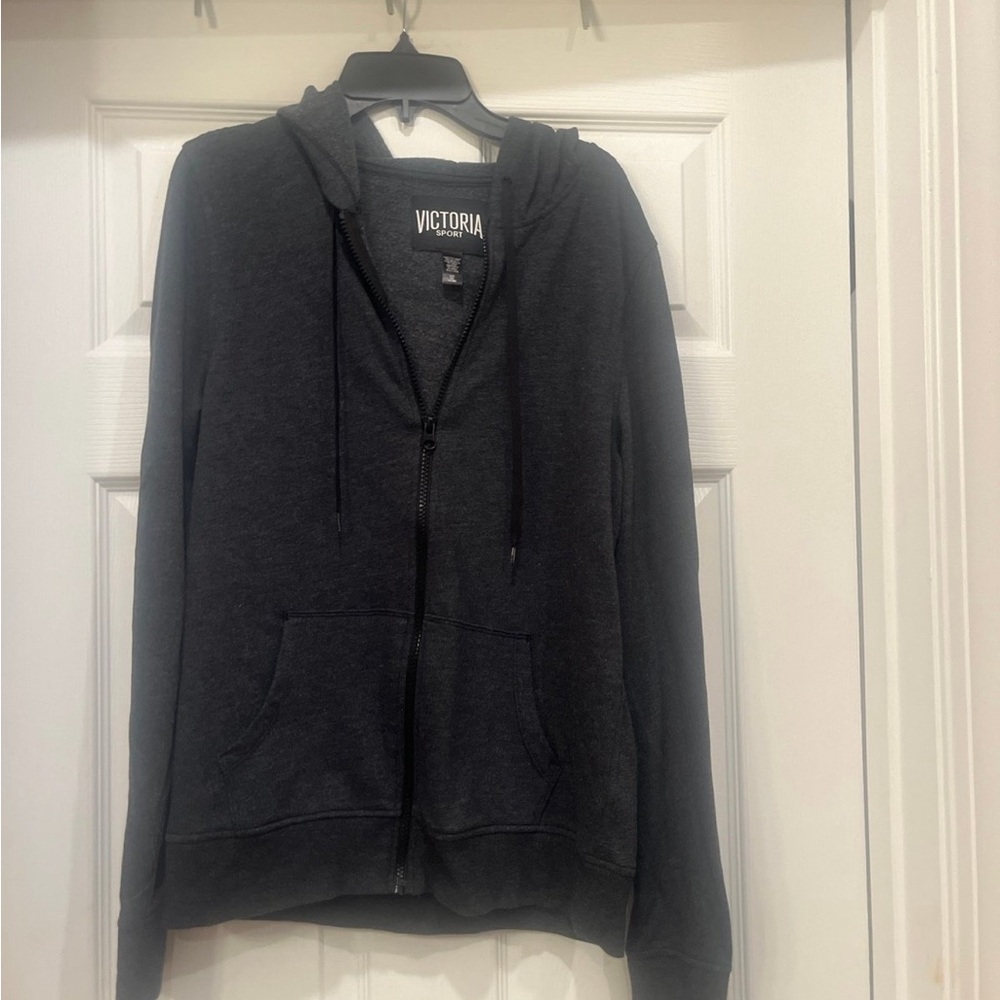 Victoria's Secret Sport Charcoal Zip-Up